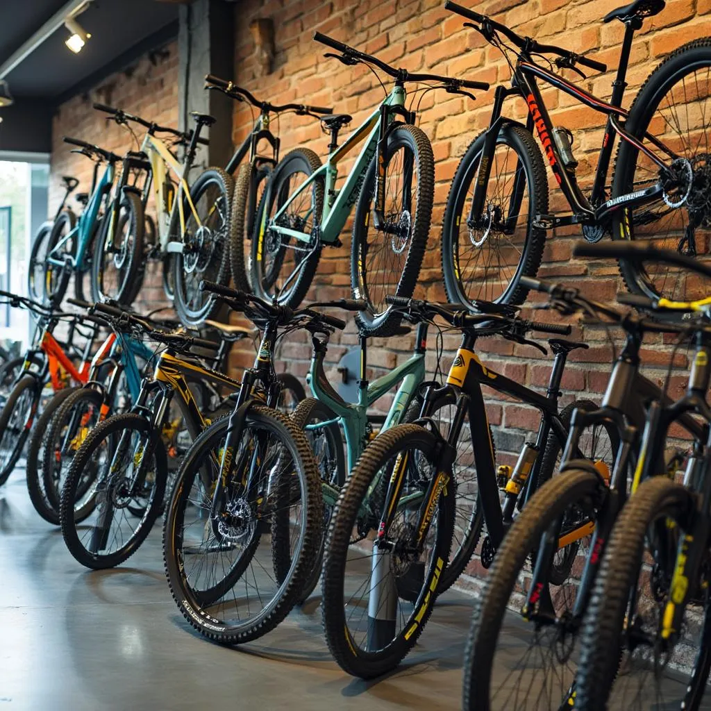 Kolekcia horských bicyklov