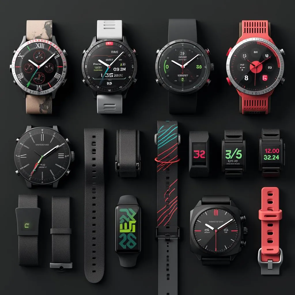 Fitness tracker s pokročilými funkciami na monitorovanie výkonu
