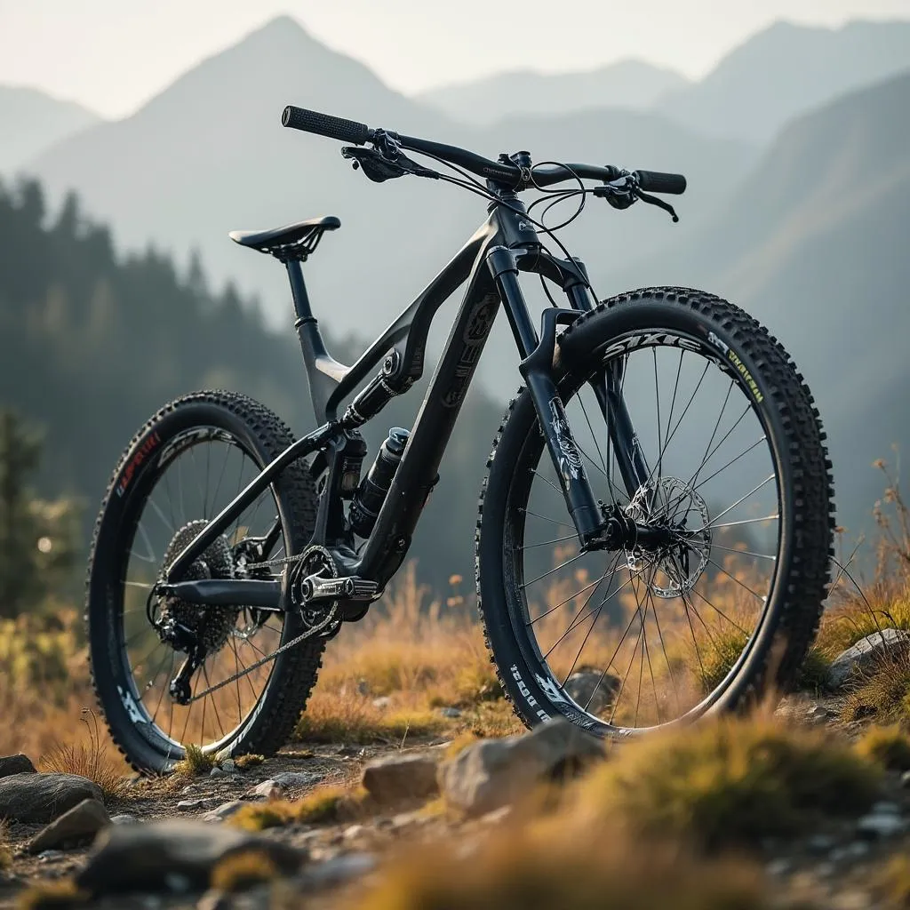 Profesionálny horský bicykel pre náročné terény
